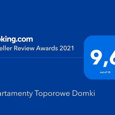 Apartamenty Toporowe Domki Witów 外观 照片