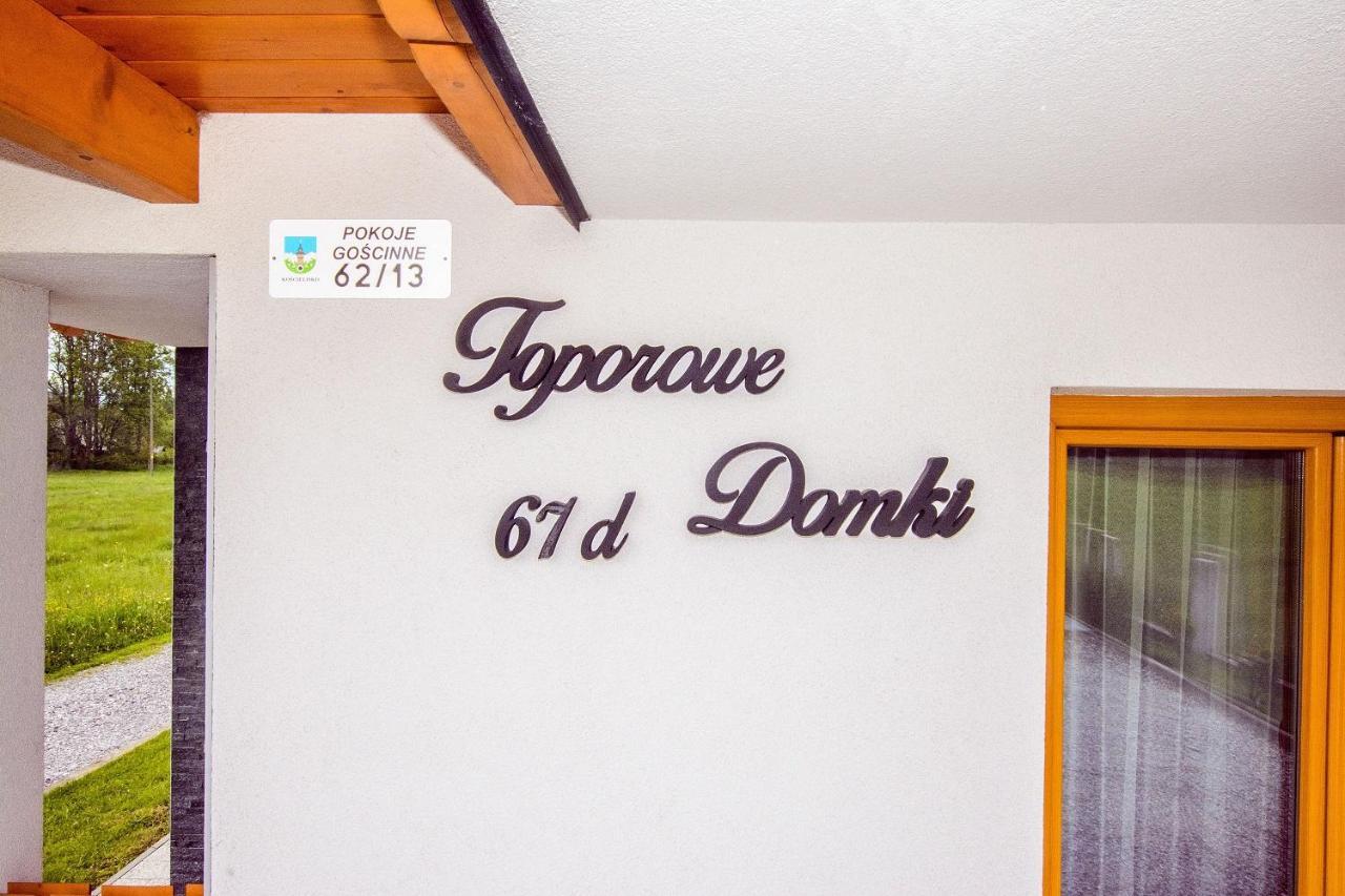 Apartamenty Toporowe Domki Witów 外观 照片