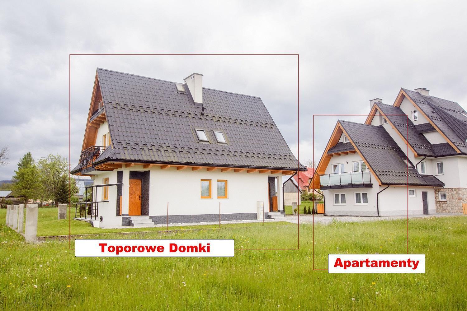 Apartamenty Toporowe Domki Witów 外观 照片